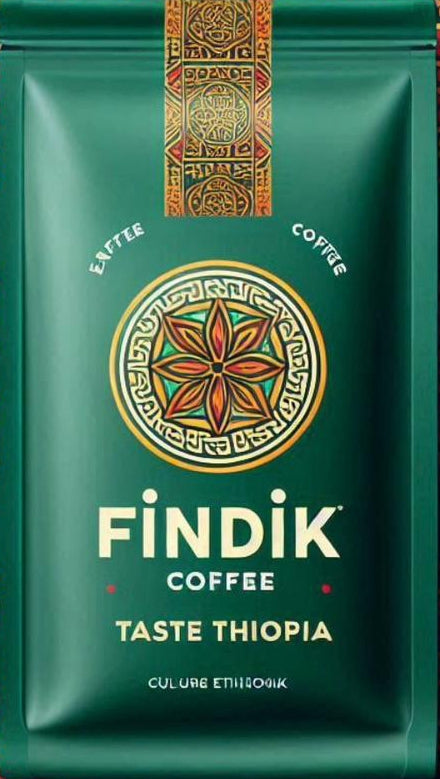 Ethiopian roasted coffee beans